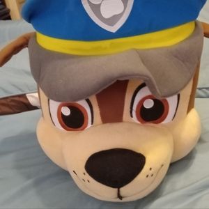 Paw Patrol Chase Plush Jumbo Easter Basket - NWOT